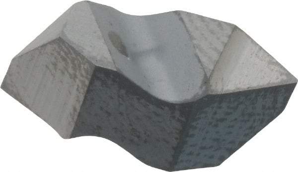 Kennametal - NTP2 Grade K68, Internal/External Partial Profile 60° Threading Insert - 0.7 to 30mm & 8 to 36 TPI Ext Pitch, 1.25 to 3.5mm & 7 to 20 TPI Int Pitch, Right Hand Insert, Uncoated, Carbide - Benchmark Tooling