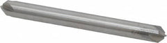 ProMax - 1/4" Diam 4 Flute Double End Solid Carbide Chamfer Mill - Benchmark Tooling