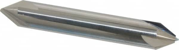 ProMax - 3/8" Diam 4 Flute Double End Solid Carbide Chamfer Mill - Benchmark Tooling