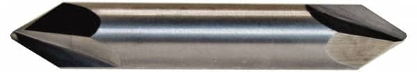 ProMax - 1/2" Diam 4 Flute Double End Solid Carbide Chamfer Mill - Benchmark Tooling