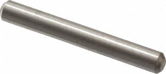 Value Collection - 1/16" Diam x 1/2" Pin Length 316 Stainless Steel Standard Dowel Pin - Bright Finish, 2 Beveled End - Benchmark Tooling