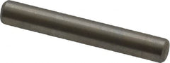 Value Collection - 3/32" Diam x 5/8" Pin Length 316 Stainless Steel Standard Dowel Pin - Bright Finish, 2 Beveled End - Benchmark Tooling