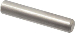 Value Collection - 3/16" Diam x 1" Pin Length 316 Stainless Steel Standard Dowel Pin - Bright Finish, 2 Beveled End - Benchmark Tooling