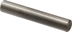 Value Collection - 1/4" Diam x 1-1/2" Pin Length 316 Stainless Steel Standard Dowel Pin - Bright Finish, 2 Beveled End - Benchmark Tooling