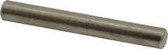 Value Collection - 1/4" Diam x 2" Pin Length 316 Stainless Steel Standard Dowel Pin - Bright Finish, 2 Beveled End - Benchmark Tooling