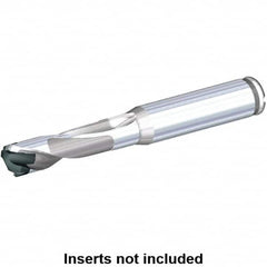 Kennametal - 25 to 26mm Diam, 8xD, 8.19" Max Depth, 1" Shank Diam, 9.51" Flute, 12.63" OAL, Replaceable Tip Drill - ZD Seat Size, Series KenTIP - Benchmark Tooling