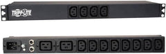 Tripp-Lite - 14 Outlets, 100/240 Volts, 20 Amps, 15' Cord, Power Outlet Strip - Rack Mount, C13/C19 NEMA Configuration, 19" Strip - Benchmark Tooling