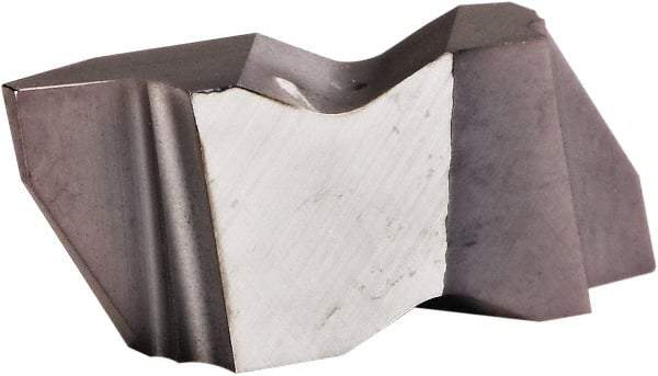 Kennametal - NA3 Grade KCU25, Internal/External Acme Threading Insert - 6 TPI Int Pitch, Left Hand Insert, AlTiN Finish, Carbide - Benchmark Tooling