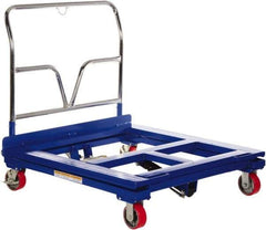 Vestil - 2,500 Lb Capacity Post Tilt Truck - 10" to 23" Lift Height, 42-1/4" Platform Length x 40" Platform Width - Benchmark Tooling