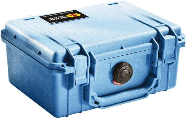 Pelican Products, Inc. - 7-51/64" Wide x 4-19/64" High, Clamshell Hard Case - Blue, Polyethylene - Benchmark Tooling
