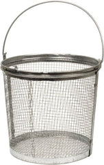 Bio-Circle - Parts Washer Basket - 209.55mm High x 228.6mm Wide x 228.6mm Long, Use with Bio-Circle Parts Washing Systems - Benchmark Tooling