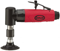 Sioux Tools - 1/4" Collet, Angle Handle, Angle Air Die Grinder - 12,000 RPM, Rear Exhaust, 11 CFM, 0.3 hp, 6.21 bar, 1/4 NPT - Benchmark Tooling