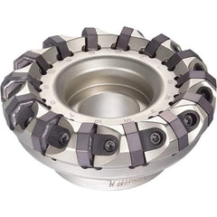 Iscar - 172mm Cut Diam, 40mm Arbor Hole, 5.5mm Max Depth of Cut, 45° Indexable Chamfer & Angle Face Mill - 22 Inserts, ONH.. Insert, Right Hand Cut, 22 Flutes, Series 16Mill - Benchmark Tooling