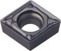 Tungaloy - CCMT32.52 PS Grade AH725 Carbide Turning Insert - 80° Diamond, 3/8" Inscr Circle, 5/32" Thick, 1/32" Corner Radius - Benchmark Tooling