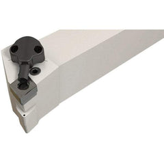 Iscar - PCLN, Left Hand Cut, 25mm Shank Height x 25mm Shank Width, Negative Rake Indexable Turning Toolholder - 150mm OAL, CN.. Insert Compatibility, Series Isoturn - Benchmark Tooling