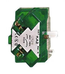 Square D - Multiple Amp Levels, Electrical Switch Contact Block - 125 VAC and 240 VAC, Screw Terminal, 30mm Hole, For Use with 9001K/SK - Benchmark Tooling