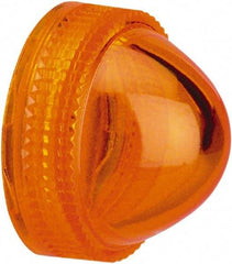 Schneider Electric - Round Pilot and Indicator Light Lens - Amber - Benchmark Tooling