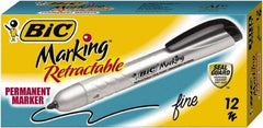 Bic - Black Permanent Marker - Fine Tip, AP Nontoxic Ink - Benchmark Tooling