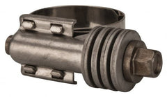 Value Collection - 11/16 to 1-1/4" Hose, 9/16" Wide x 0.6" Thick, Constant Torque Clamp - 11/16 to 1-1/4" Diam, Grade 301 & 410 Stainless Steel Screw - Benchmark Tooling