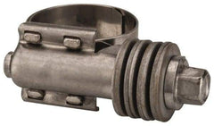 Value Collection - 9/16 to 1-1/16" Hose, 9/16" Wide x 0.6" Thick, Constant Torque Clamp - 9/16 to 1-1/16" Diam, Grade 301 & 410 Stainless Steel Screw - Benchmark Tooling