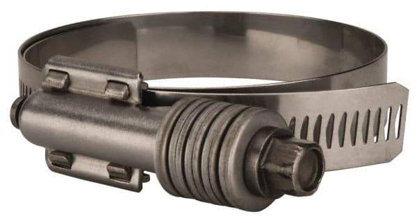 Value Collection - 2-3/4 to 3-5/8" Hose, 5/8" Wide x 0.7" Thick, Constant Torque Clamp - 2-3/4 to 3-5/8" Diam, Grade 301 & 410 Stainless Steel Screw - Benchmark Tooling