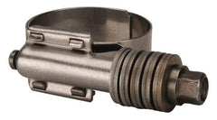 Value Collection - 1 to 1-3/4" Hose, 5/8" Wide x 0.7" Thick, Constant Torque Clamp - 1 to 1-3/4" Diam, Grade 301 & 410 Stainless Steel Screw - Benchmark Tooling