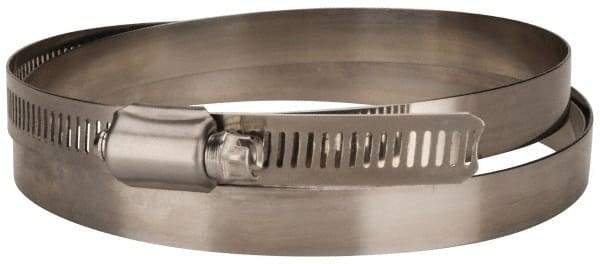 Value Collection - SAE Size 212, 11-3/4 to 13-3/4" Diam, Stainless Steel Worm Drive Clamp - 1/2" Wide, Material Grade 201 - Benchmark Tooling