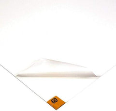 Wearwell - 1-1/2' Long x 3' Wide x 1/8" Thick, Smooth Pattern Clean Room Matting - Tacky Sheets, White, 60 Layers per Mat - Benchmark Tooling