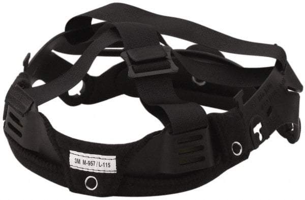 3M - Head Suspension for PAPR/SAR Headgear - Black, Compatible with M-100 Series Faceshields - Benchmark Tooling