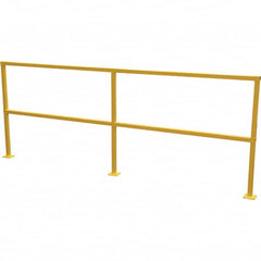 Vestil - 108" Long x 42" High, Steel Square Handrails - Benchmark Tooling