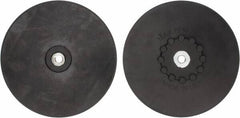 Made in USA - 9" Diam Quick-Change Disc Backing Pad - Medium Density, 7,000 RPM, Speed-Lok Compatible - Benchmark Tooling