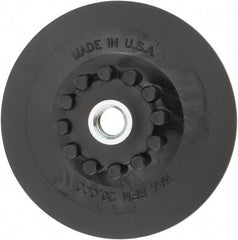 Made in USA - 5" Diam Quick-Change Disc Backing Pad - Medium Density, 20,000 RPM, Speed-Lok Compatible - Benchmark Tooling