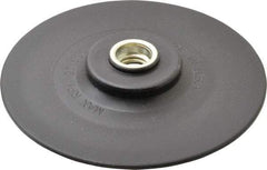 Made in USA - 5" Diam Quick-Change Disc Backing Pad - Medium Density, 20,000 RPM, Speed-Lok Compatible - Benchmark Tooling