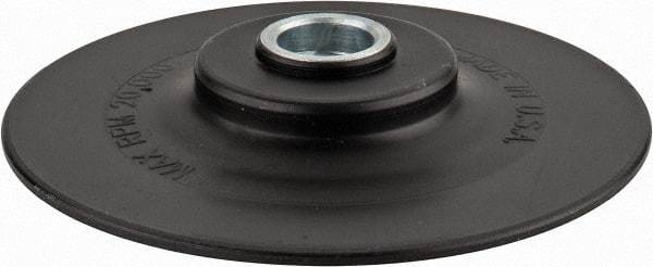 Made in USA - 4-1/2" Diam Quick-Change Disc Backing Pad - Medium Density, 20,000 RPM, Speed-Lok Compatible - Benchmark Tooling