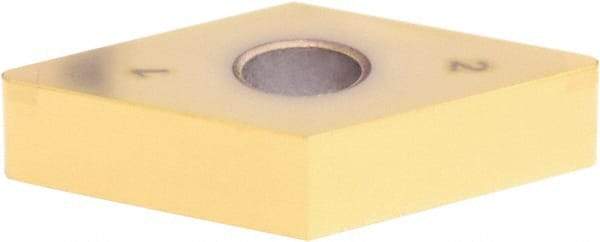 Sumitomo - 2NC-DNGA433 Grade BNC300 PCBN Turning Insert - TiN Finish, 55° Diamond, 1/2" Inscr Circle, 3/16" Thick, 3/64" Corner Radius - Benchmark Tooling