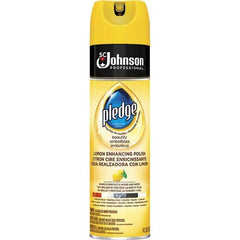 Pledge - 14.2 Fluid Ounce Furniture Polish - Lemon Scent, Aerosol Can - Benchmark Tooling