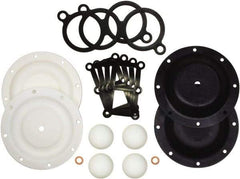 SandPIPER - 1/4" Pump, Santoprene Fluid Section Repair Kit - For Use with Diaphragm Pumps - Benchmark Tooling