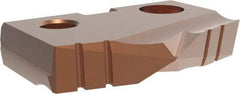 Allied Machine and Engineering - 26mm Diam x 3/16" Thick, Seat Code 2, 150° Included Angle Spade Drill Insert - AM200 Coated, Cobalt, Grade Super Cobalt, Series T-A - Benchmark Tooling
