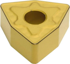 Sumitomo - WNMG332 EME Grade AC810P Carbide Turning Insert - Al2O3 Finish, 80° Trigon, 3/8" Inscr Circle, 3/16" Thick, 1/32" Corner Radius - Benchmark Tooling