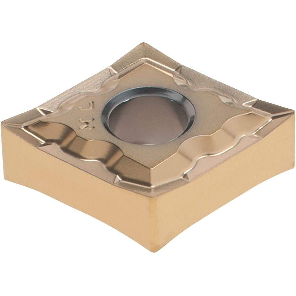 Ingersoll Cutting Tools - CNGG431 Grade TT5080 Carbide Turning Insert - 80° Diamond, 1/2" Inscr Circle, 3/16" Thick, 1/64" Corner Radius - Benchmark Tooling