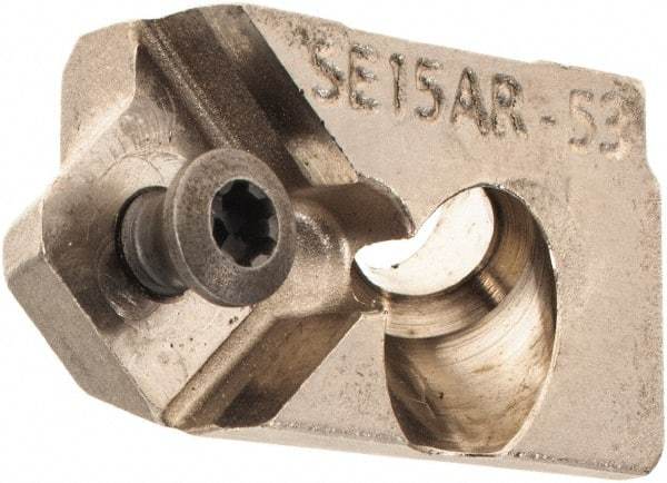 Seco - SE.. 1505 Insert Style, Indexable Milling Cassette - R220.53 Toolholder Style, Compatible with Face Mills, Series QuattroMill - Benchmark Tooling