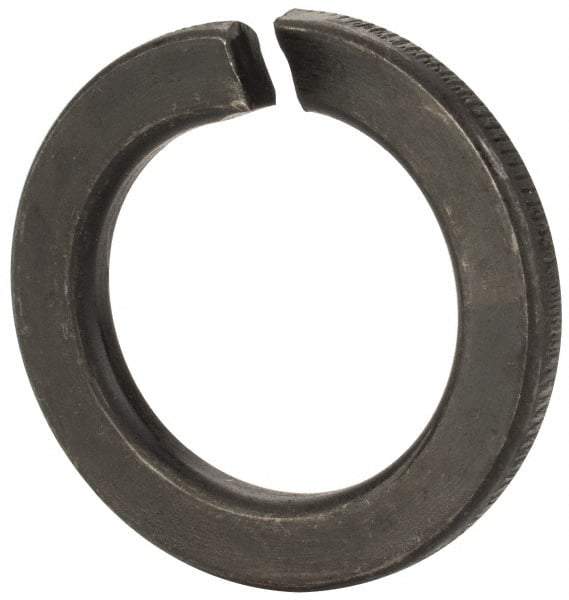 Value Collection - M27, 27.5mm ID, 43mm OD, 5mm Thick Split Lock Washer - Grade 8 Spring Steel, Zinc-Plated Finish, 27.5mm Min ID, 28.5mm Max ID - Benchmark Tooling