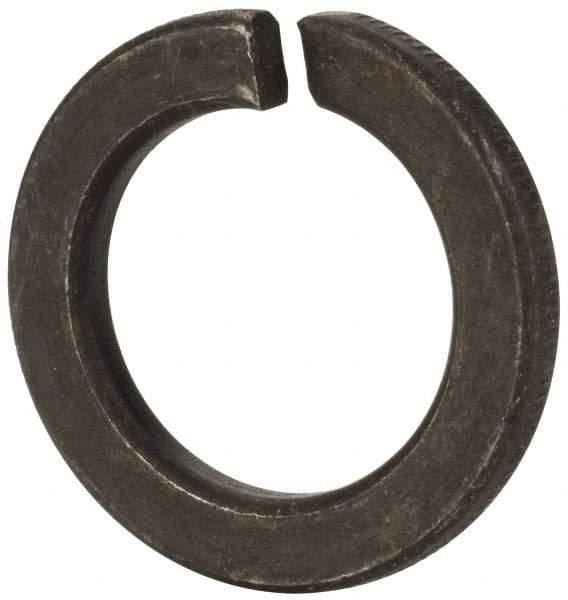 Value Collection - M27, 27.5mm ID, 43mm OD, 5mm Thick Split Lock Washer - Grade 8 Spring Steel, Uncoated, 27.5mm Min ID, 43.7mm Max ID - Benchmark Tooling