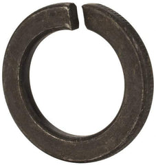 Value Collection - M27, 27.5mm ID, 43mm OD, 5mm Thick Split Lock Washer - Grade 8 Spring Steel, Uncoated, 27.5mm Min ID, 43.7mm Max ID - Benchmark Tooling