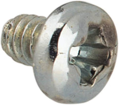 Value Collection - #2-56 UNC, 1/8" Length Under Head Phillips Drive Machine Screw - Pan Head, Grade J82 Steel, Zinc-Plated Finish, Without Washer - Benchmark Tooling