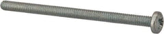 Value Collection - #5-40 UNC, 2" Length Under Head Phillips Drive Machine Screw - Pan Head, Grade J82 Steel, Zinc-Plated Finish, Without Washer - Benchmark Tooling