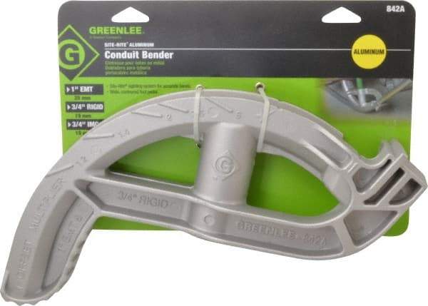 Greenlee - Hand Bender Head - 3/4" Rigid Capacity, Bends EMT, Rigid, IMC - Benchmark Tooling