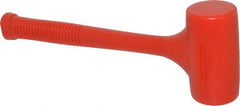 Paramount - 42 oz Head 2-23/64" Face Diam Polyurethane Standard Dead Blow Hammer - 14.7656" OAL, Polyurethane Handle - Benchmark Tooling