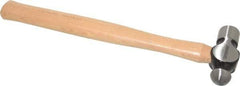 Paramount - 1/2 Lb Head Ball Pein Hammer - Wood Handle, 11-3/4" OAL - Benchmark Tooling