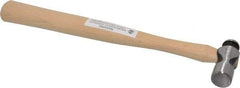 Paramount - 1/4 Lb Head Ball Pein Hammer - Wood Handle, 10-7/8" OAL - Benchmark Tooling